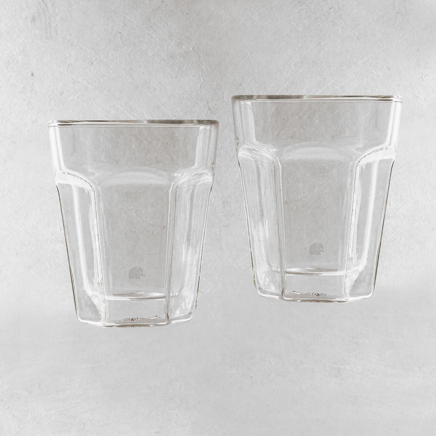 Jumbo Glory Double Walled Set Of 2 Glasses