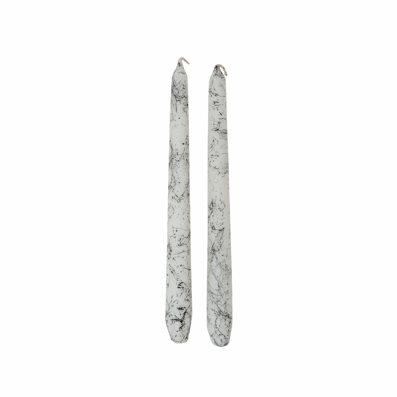 Karaca Home Marble 2 White Candlestick Candles