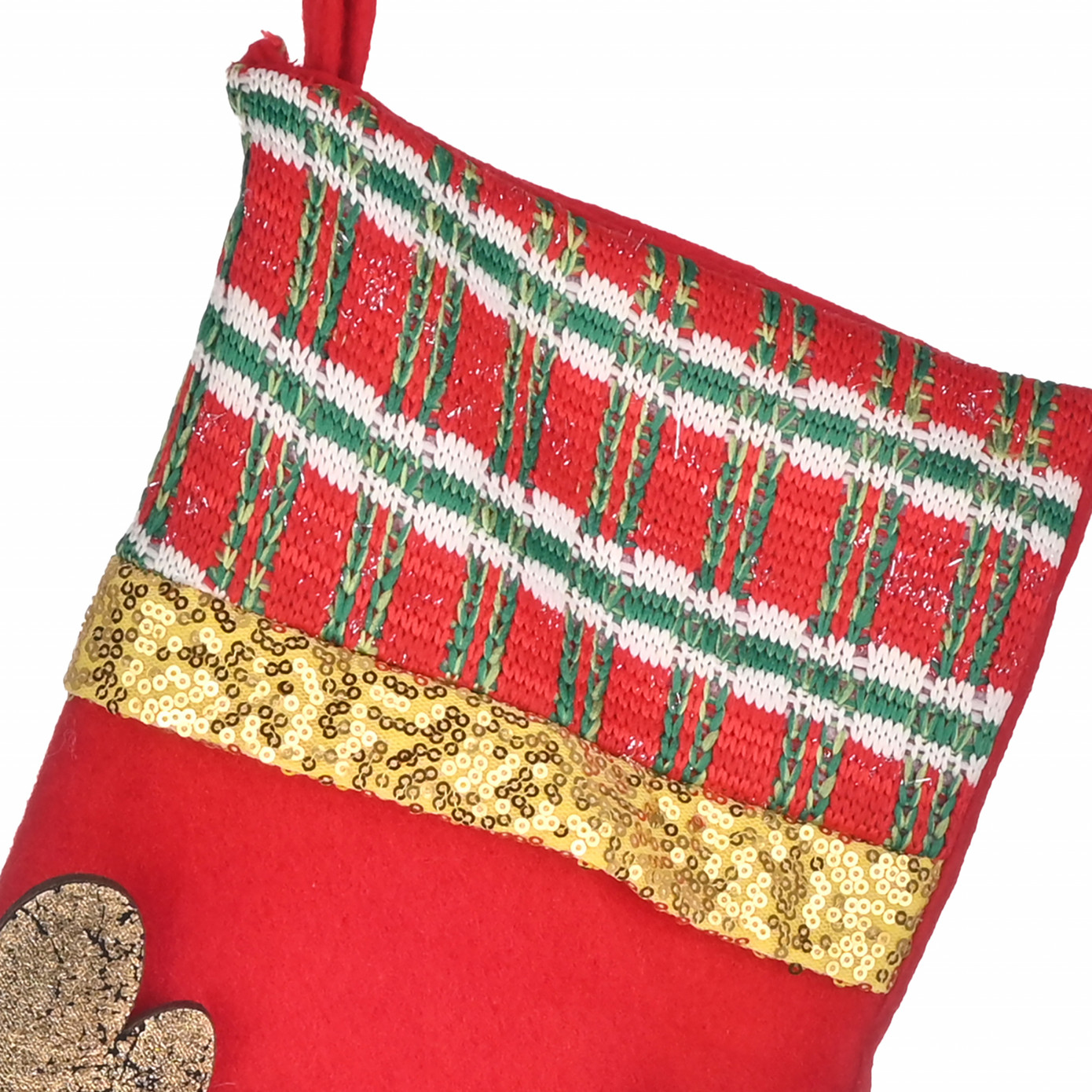 Karaca Home New Year Deer Christmas Gift Socks 47 Cm