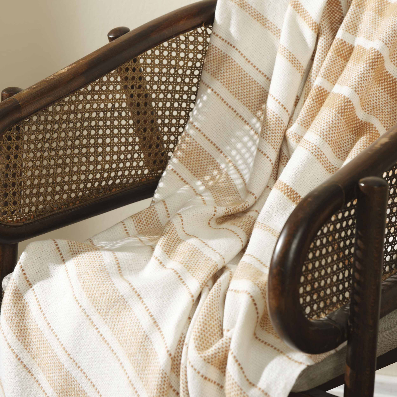 Karaca Home Lucci Mustard Tv Blanket