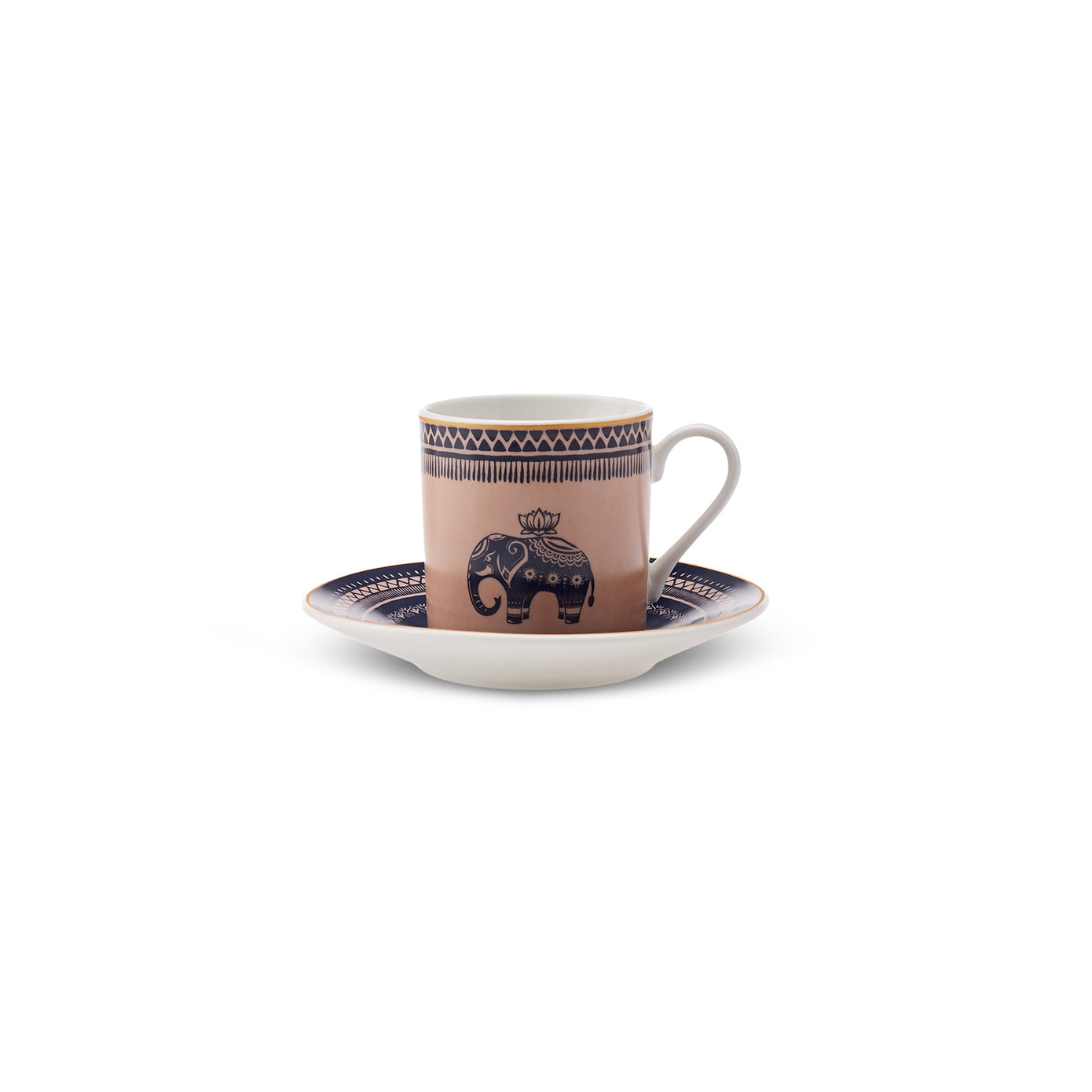 Karaca Fil Set Of 6 Coffee Cups 80 Ml