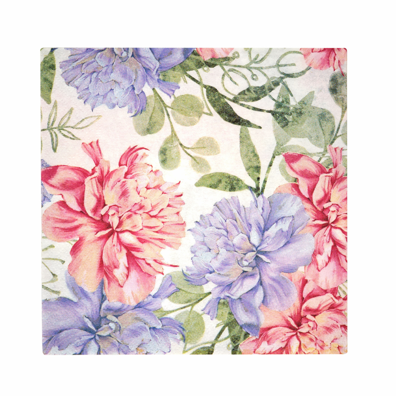 Karaca Home Peony Paper Napkin 20 Pcs 33x33 Cm