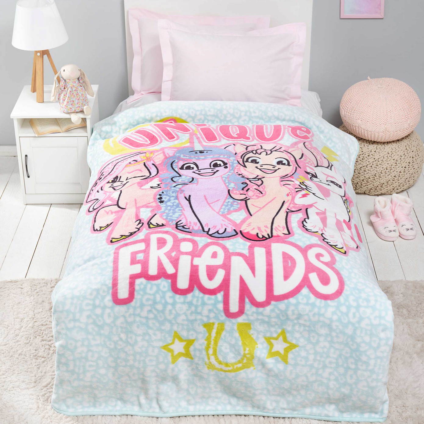 My Little Pony By Karaca Home Unique Friends Single Blanket