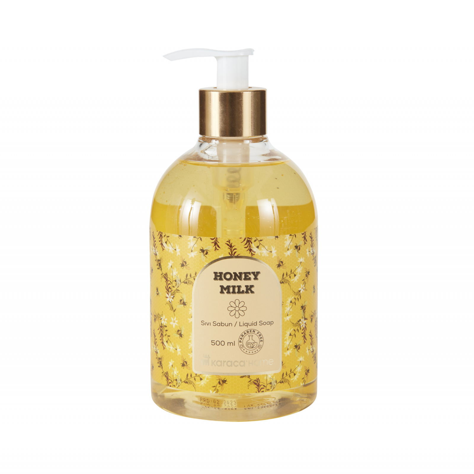 Karaca Home Flower Honey Milk Liquid Soap 500 Ml