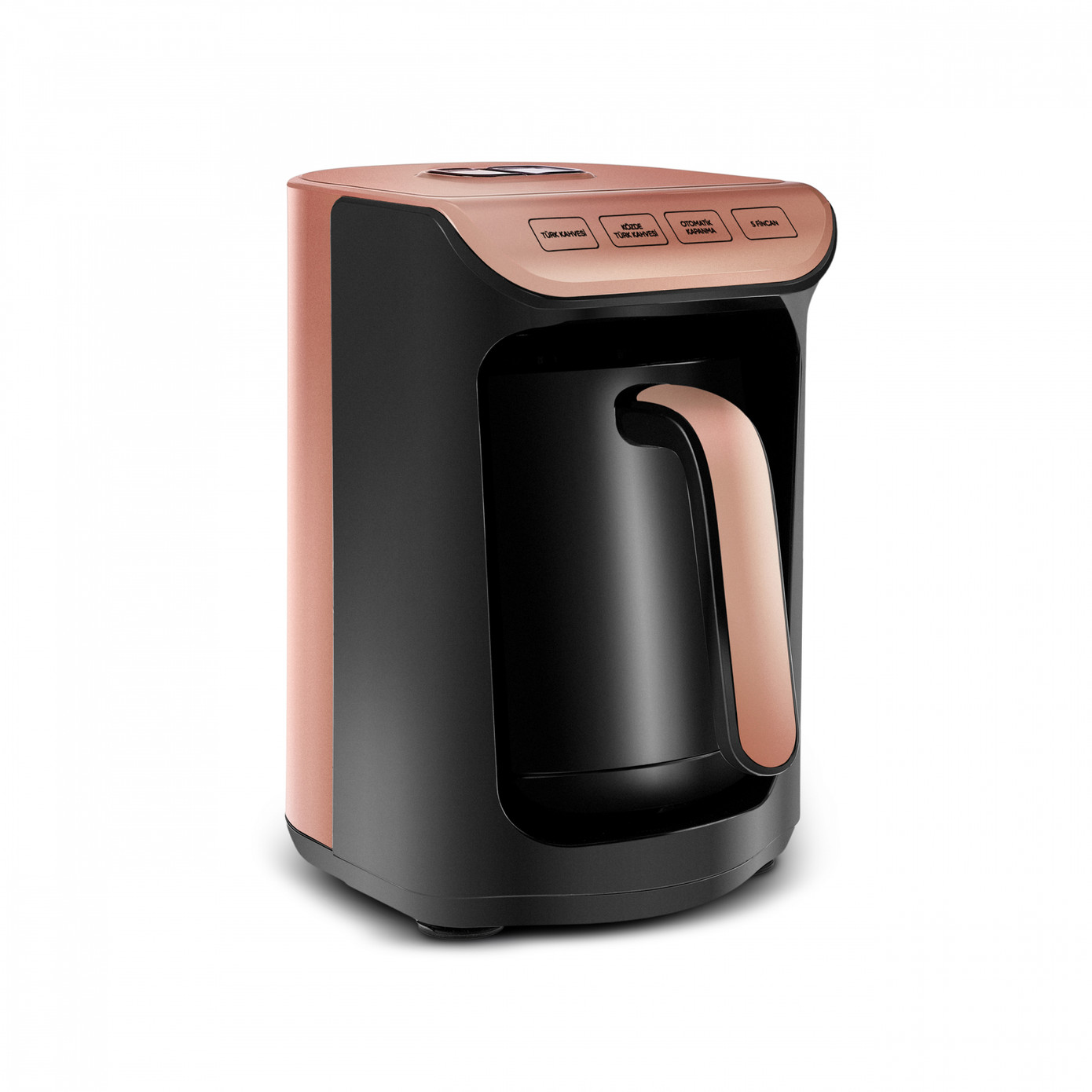 Karaca Hatır Roast Turkish Coffee Machine Rosegold Wave 5 Cups Capacity Plenty Of Foam