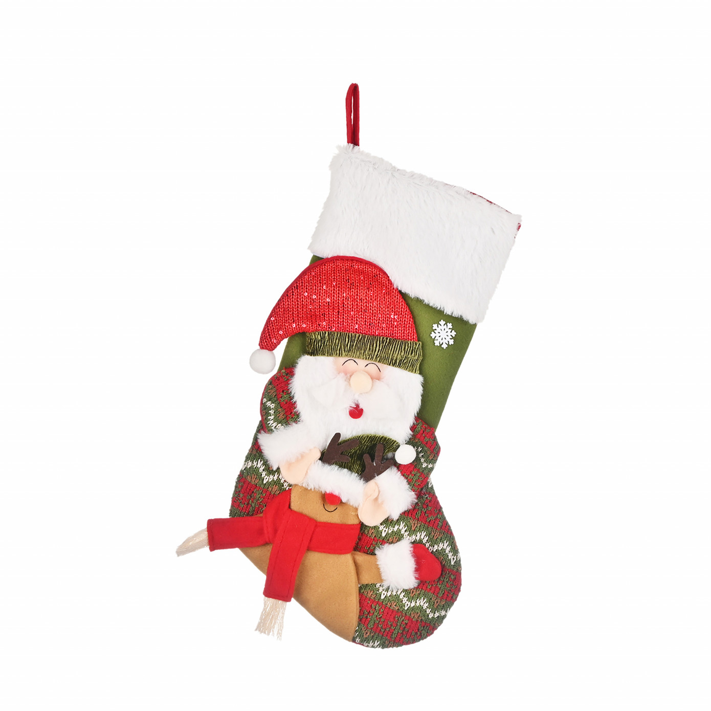 Karaca Home New Year Santa Christmas Gift Socks 47 Cm