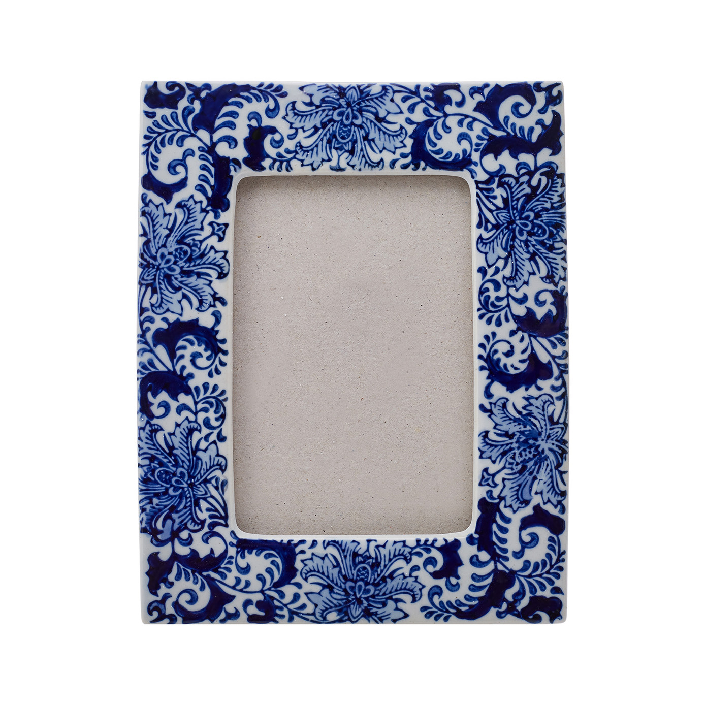 Karaca Home Blue White Lora Frame 10x15 Cm