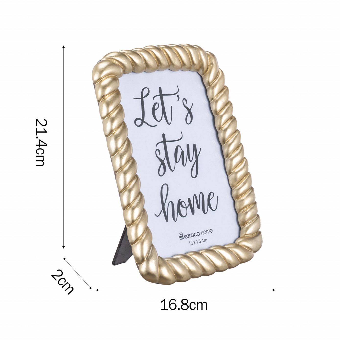 Karaca Home Harmony Frame Gold