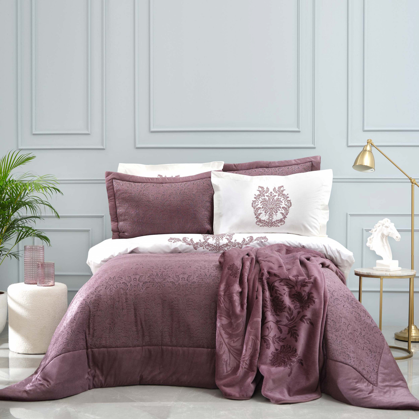 Karaca Home Benjamin Plum Dowry Set