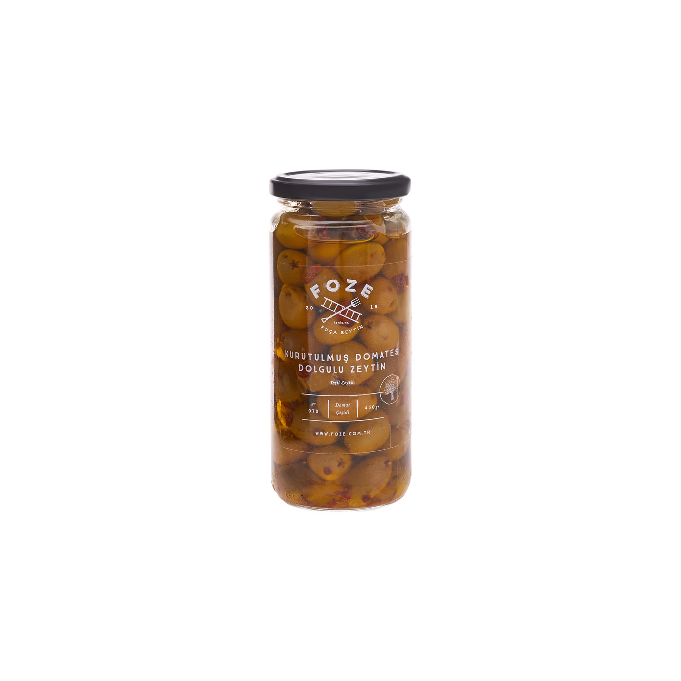 Foze Dried Tomato Stuffed Olives 450 G