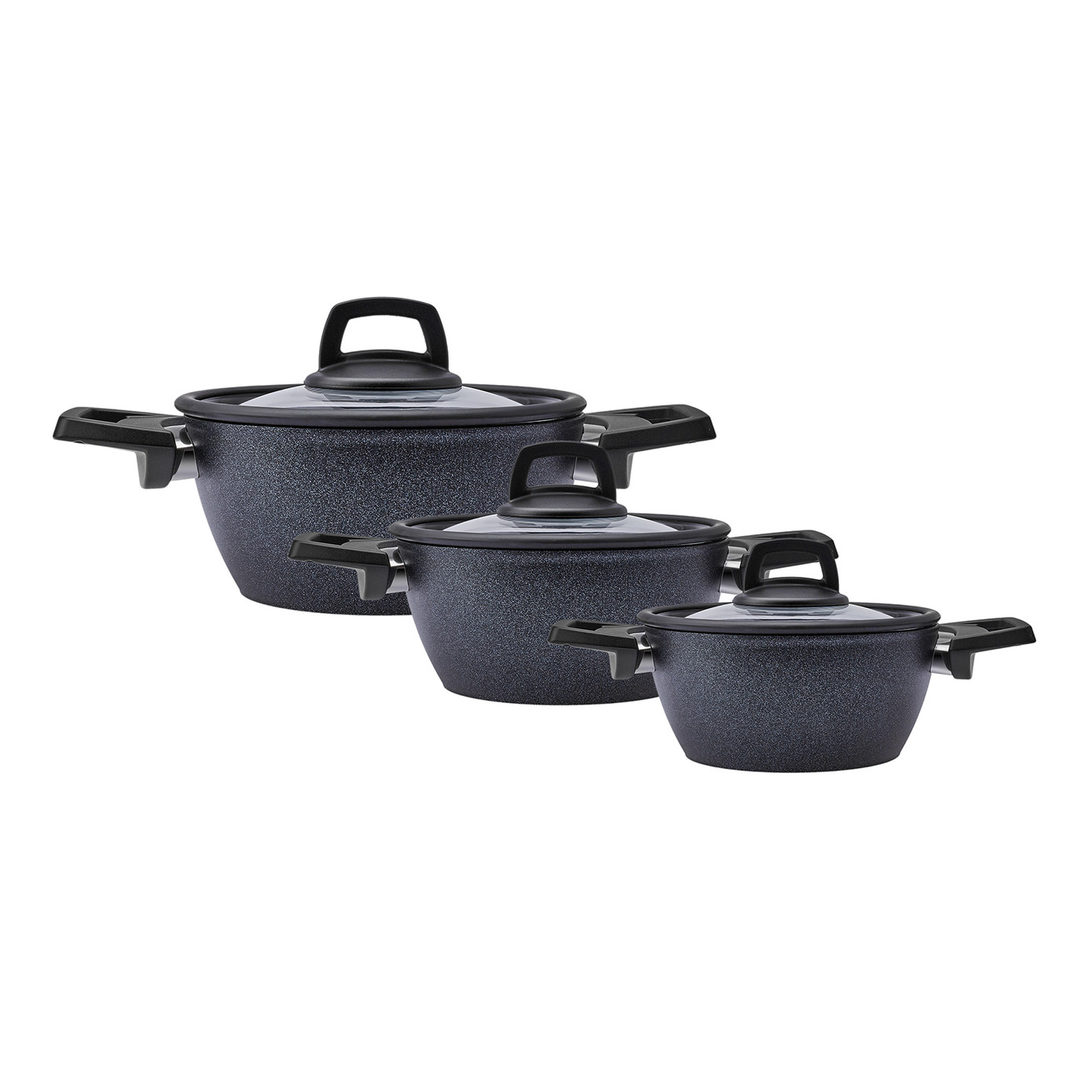 Karaca BioDiamond Antibacterial Powerful 6 Piece Midi Cookware Set