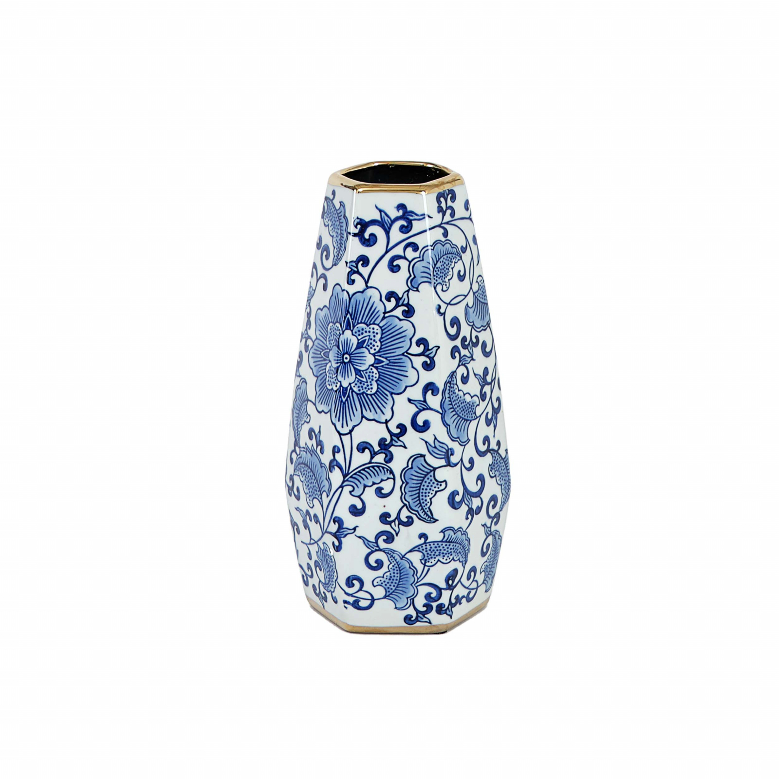 Karaca Home Blue White Vera Vase 26 Cm