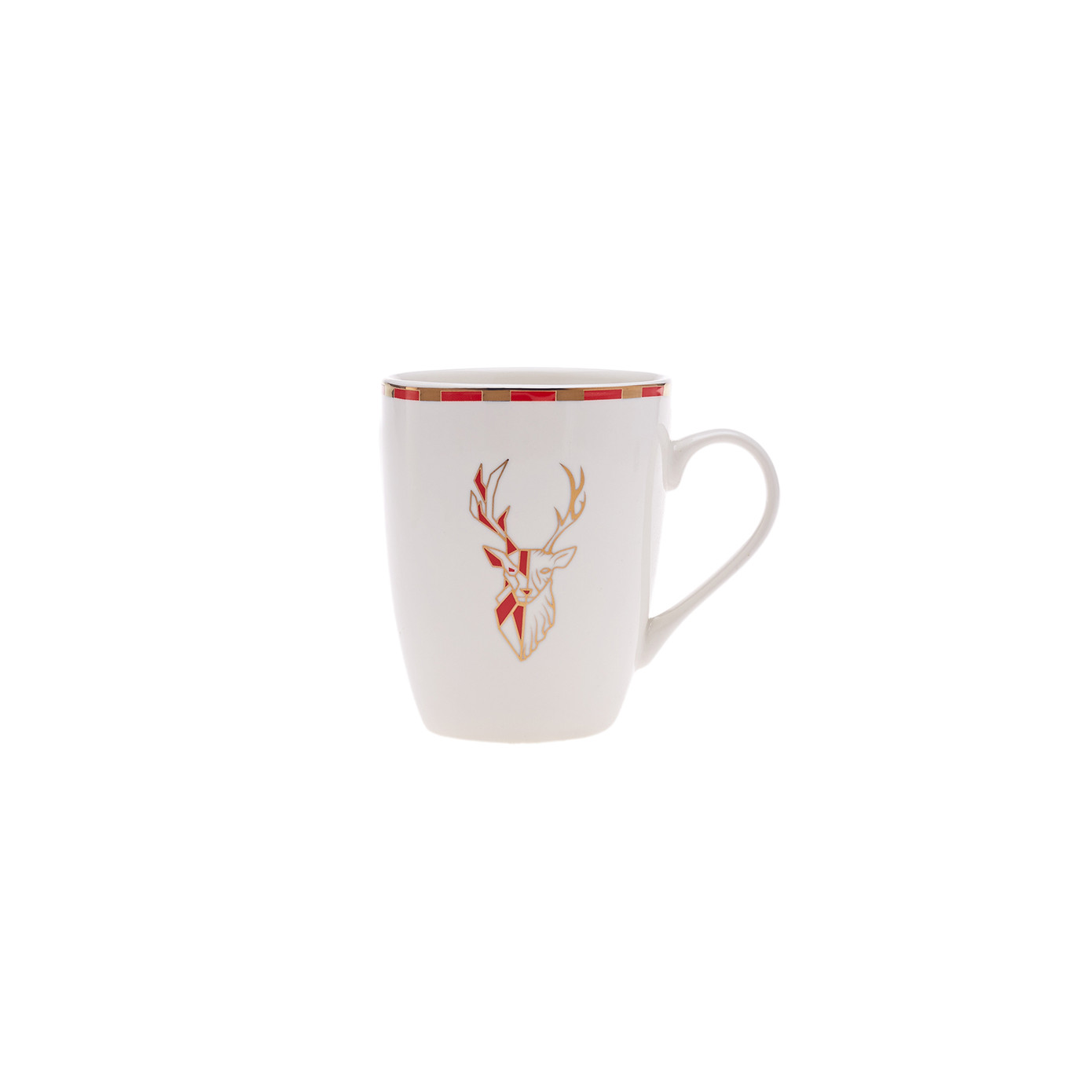 Karaca Aries Red Yellow Mug 340 Ml