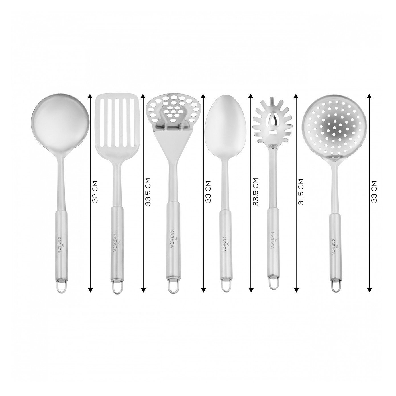 Karaca Chef 7 Piece Serving Set