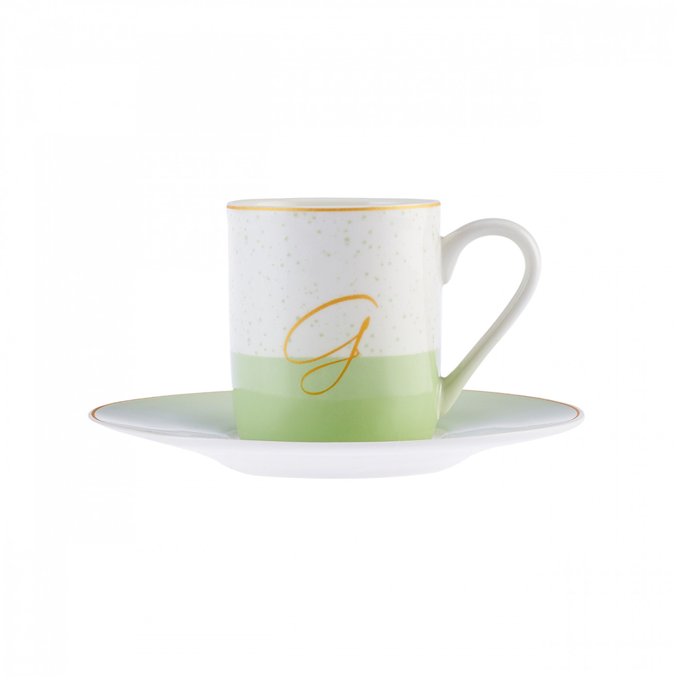 Karaca G Letter Single Porcelain Coffee Cup 100 Ml