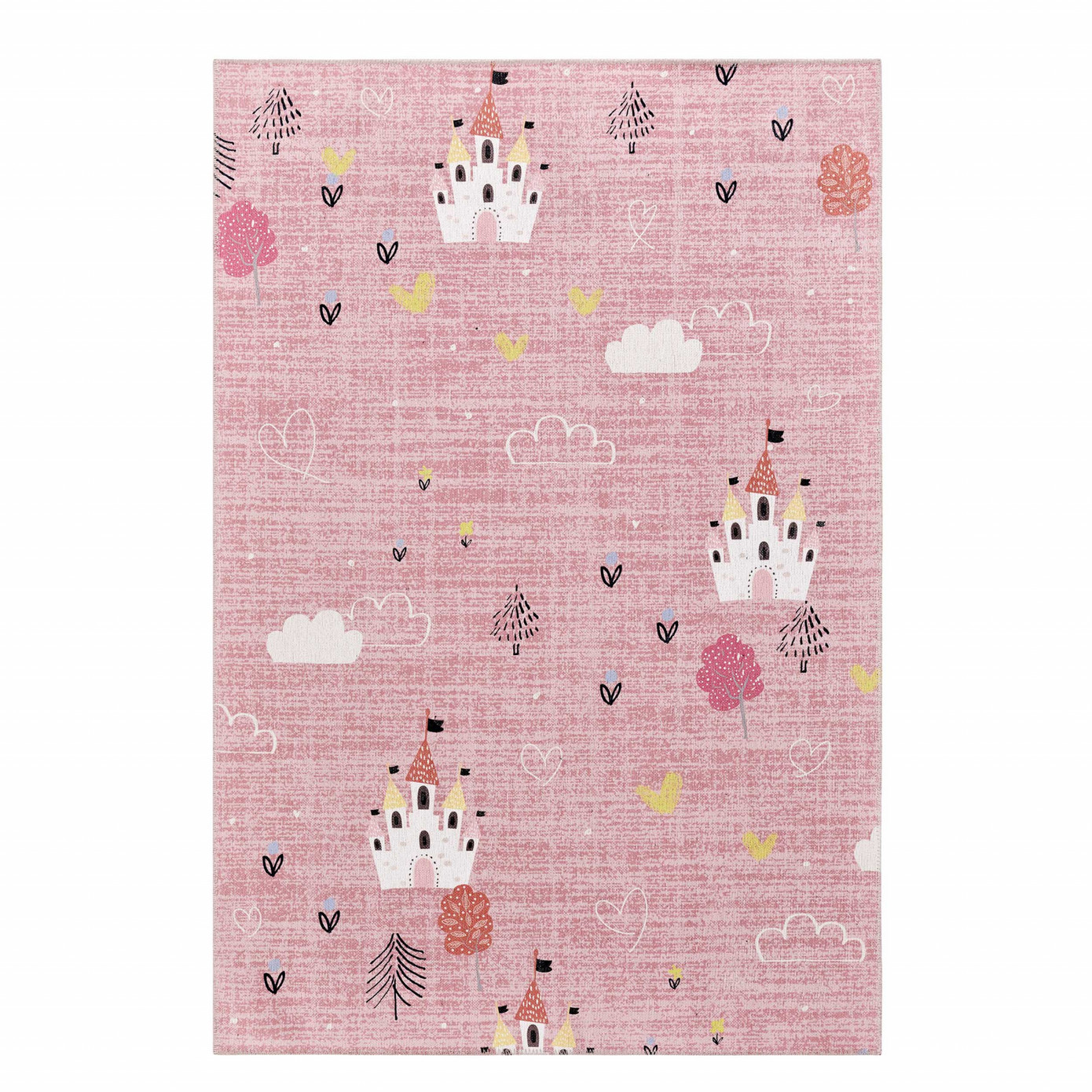 Cashmere Carpet Decorative Art Kids/Teen Pinky 120x180 Cm