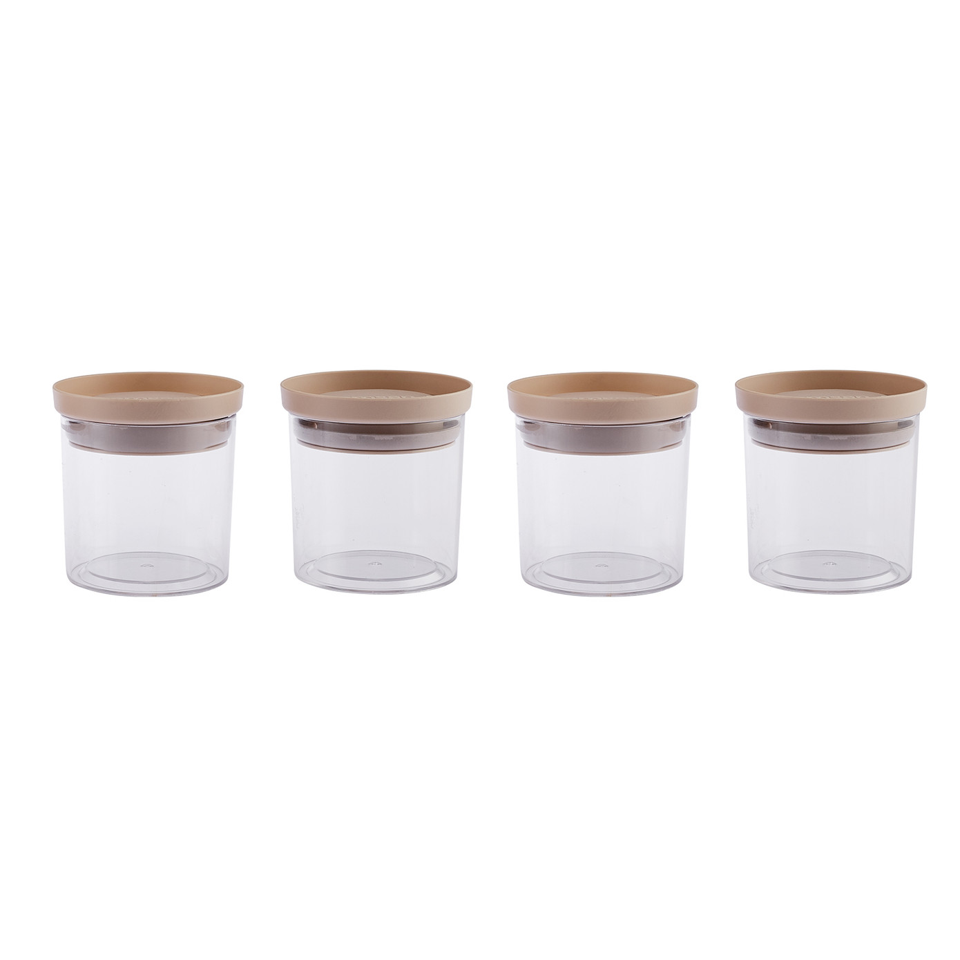 Emsan Arya 4-Piece Small Storage Container Beige