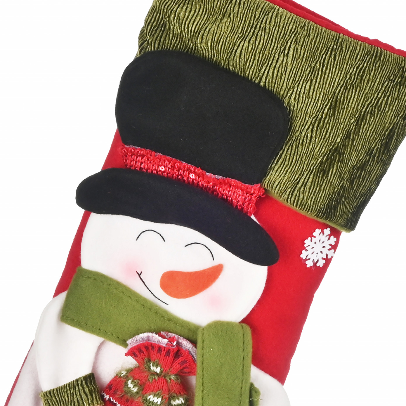 Karaca Home New Year Snowman Christmas Gift Socks 47 Cm