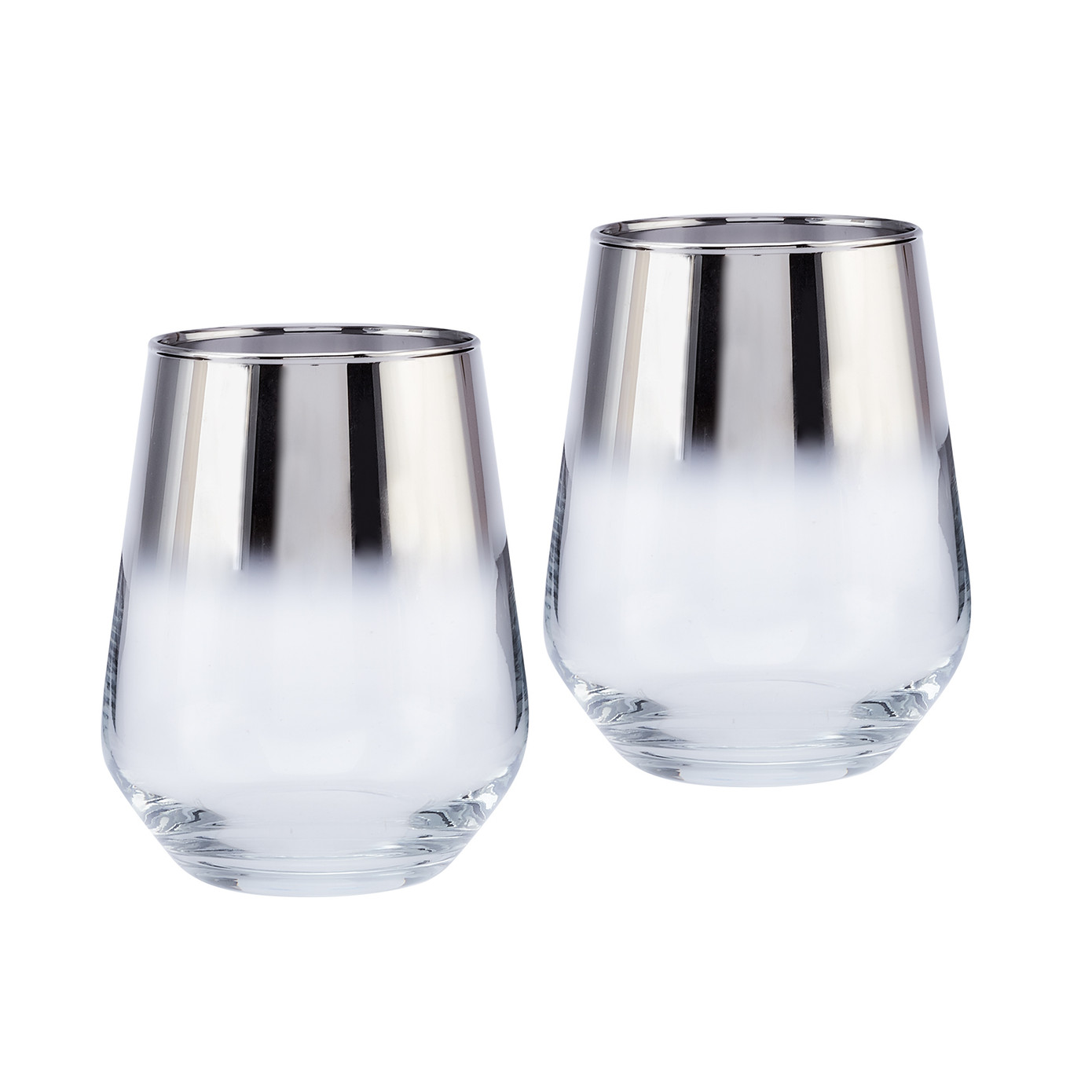 Emsan Venus 2 Piece Glass Platinum