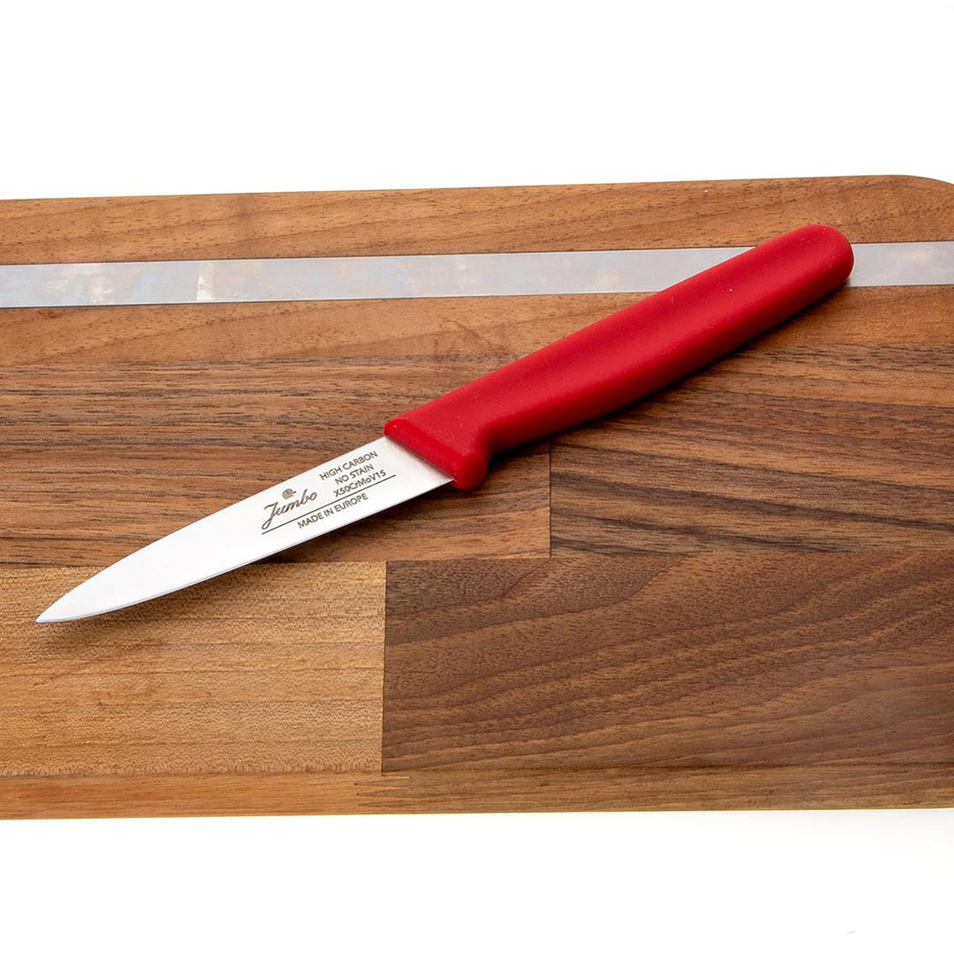 Jumbo Practico Red Paring Knife 9 Cm