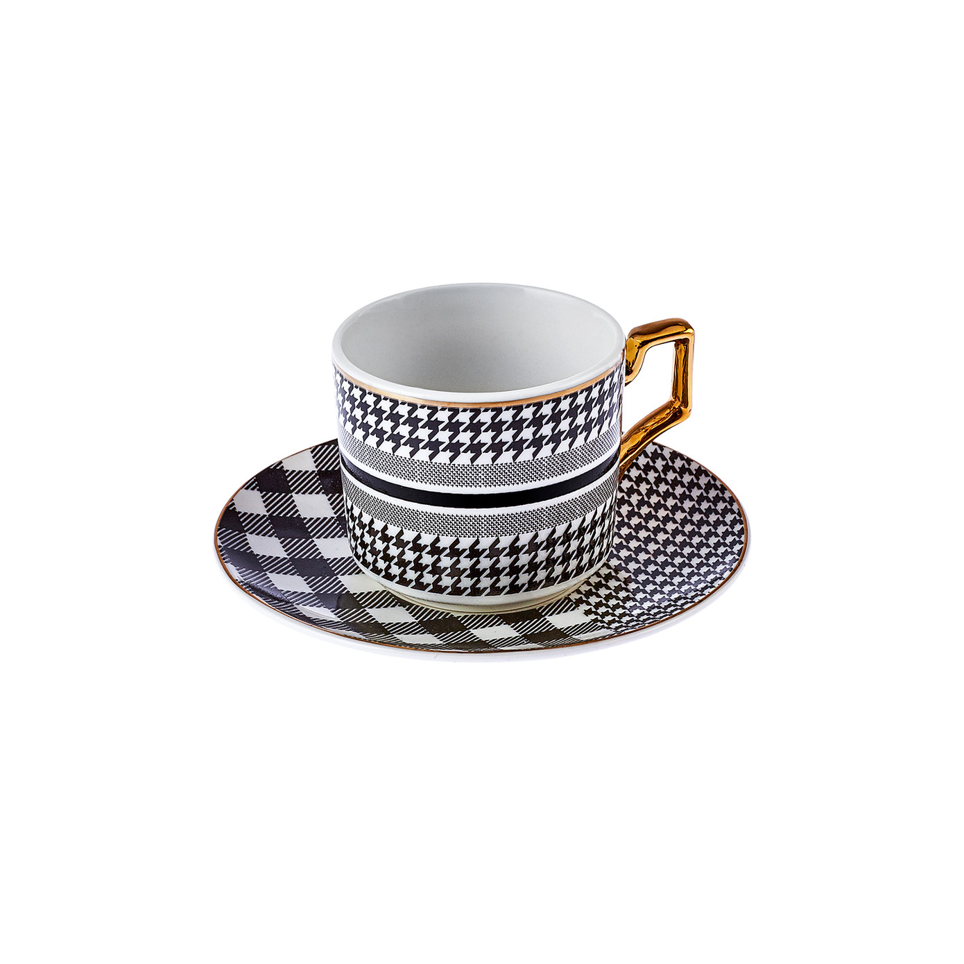 Karaca Mona Set Of 6 Coffee Cups 100 Ml