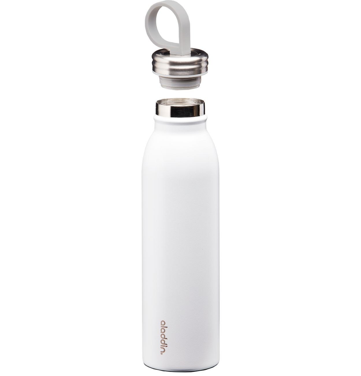 Aladdin Chilled Thermavac White Steel Cold Water Hand Thermos 0,55 Lt