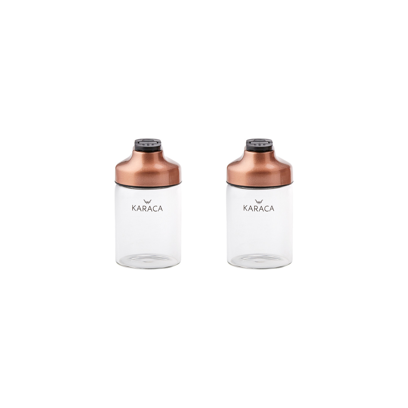 Karaca Dimple Copper Salt And Pepper Shaker 150 Ml