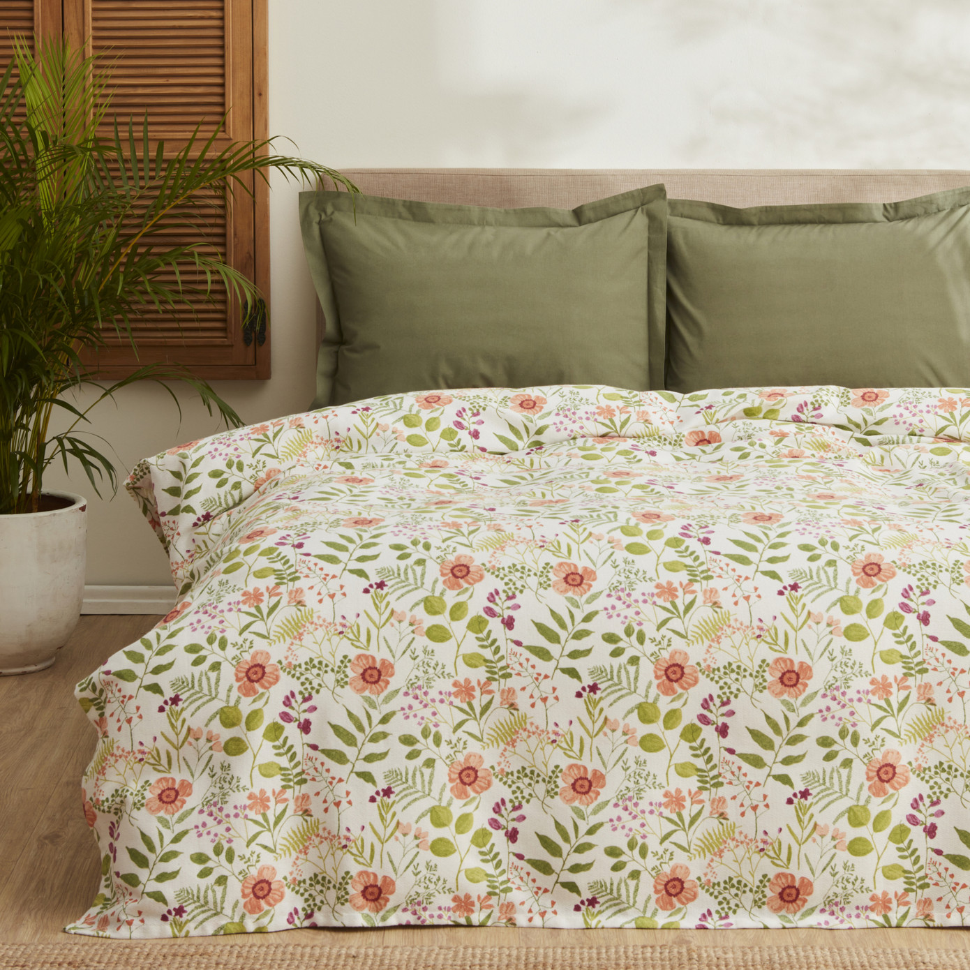 Karaca Home Ellie Single Pique Green