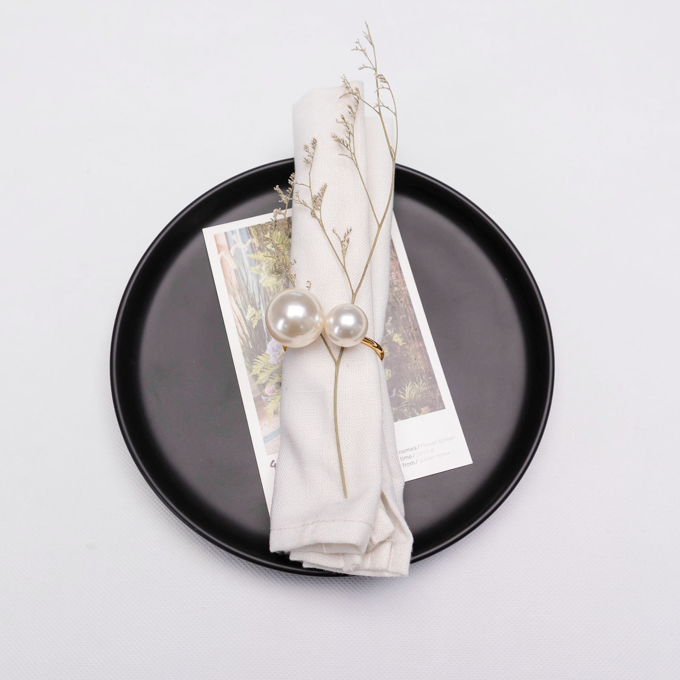 Karaca Home Pearl 2 Piece Napkin Ring