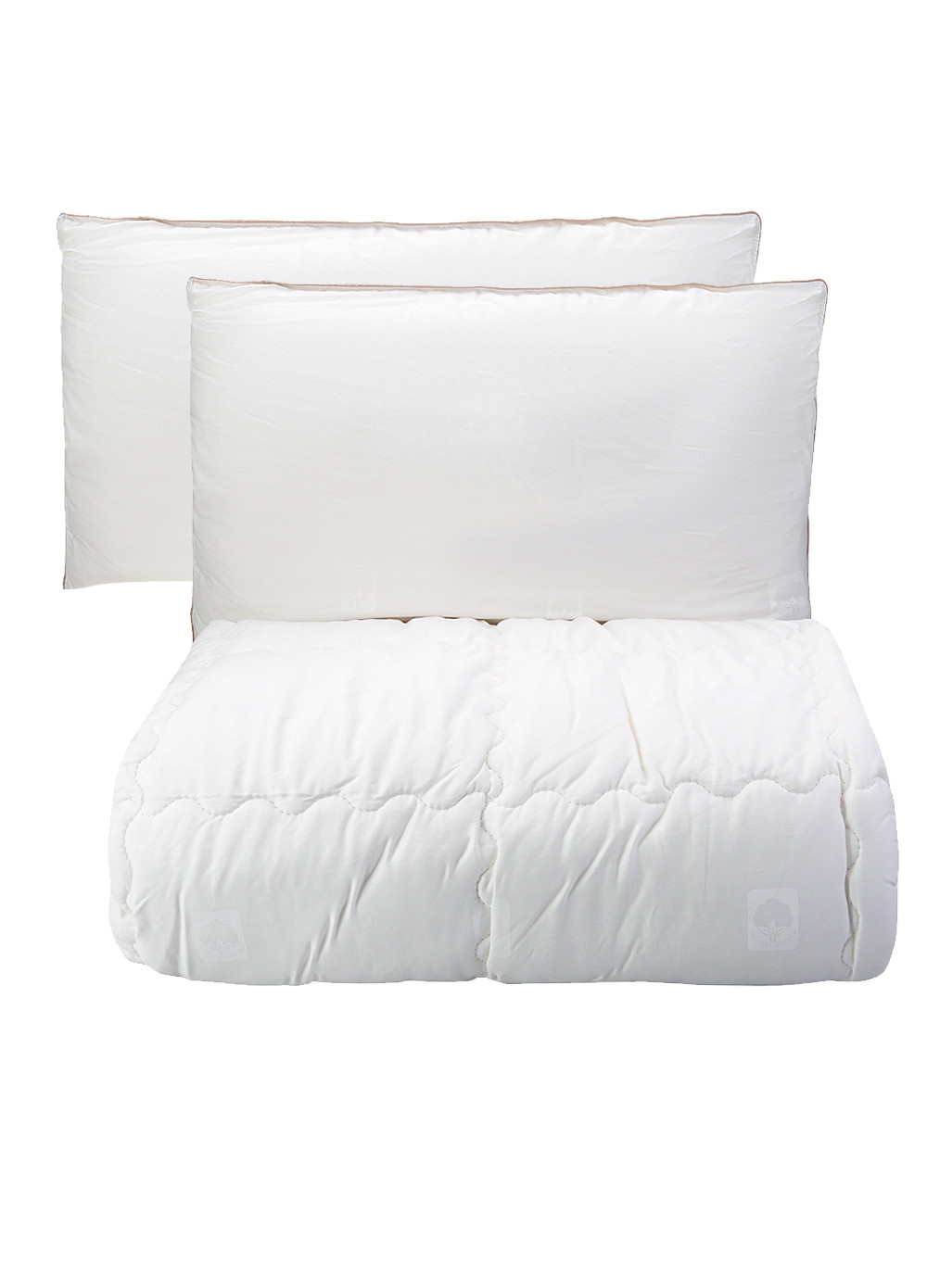 Karaca Home Double Cotton Quilt - 2 Pieces Cotton Pillows With Gift