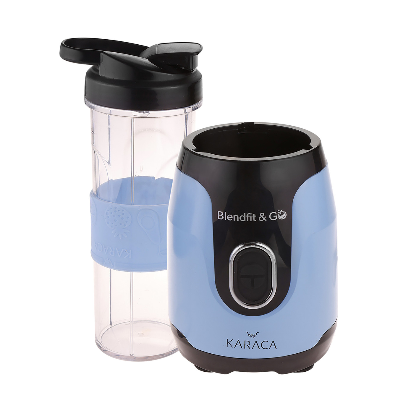 Karaca Blendfit Go Personal Personal Smoothie Blender Vintage Blue