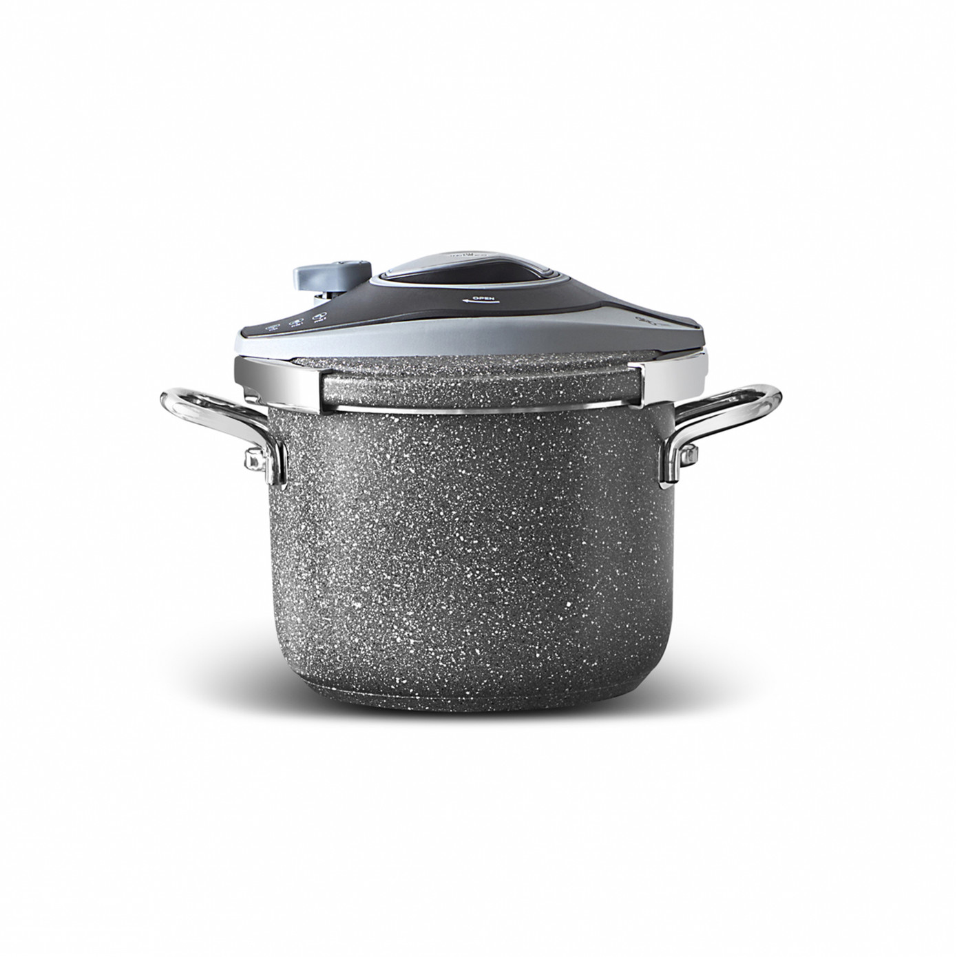 Karaca Biogranit Steel Plus Pressure Cooker Gray 6 Lt