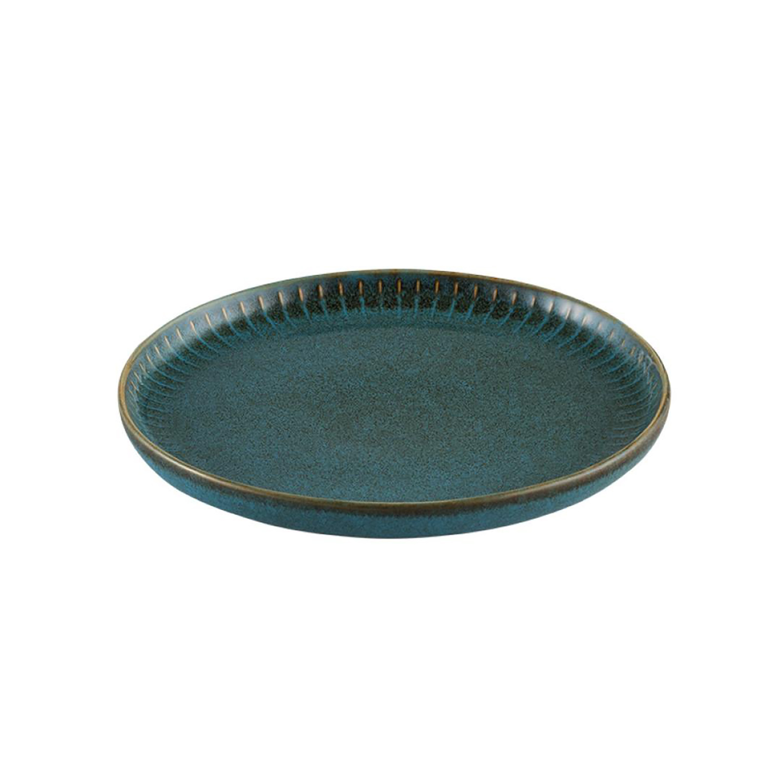 Jumbo Efes Turquoise Flat Plate 21 Cm