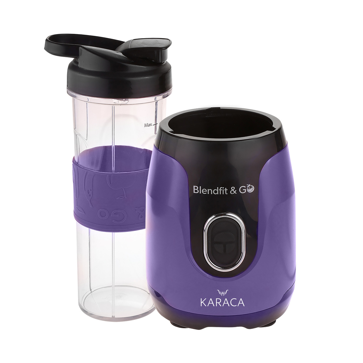 Karaca Blendfit Go Personal Personal Smoothie Blender Purple