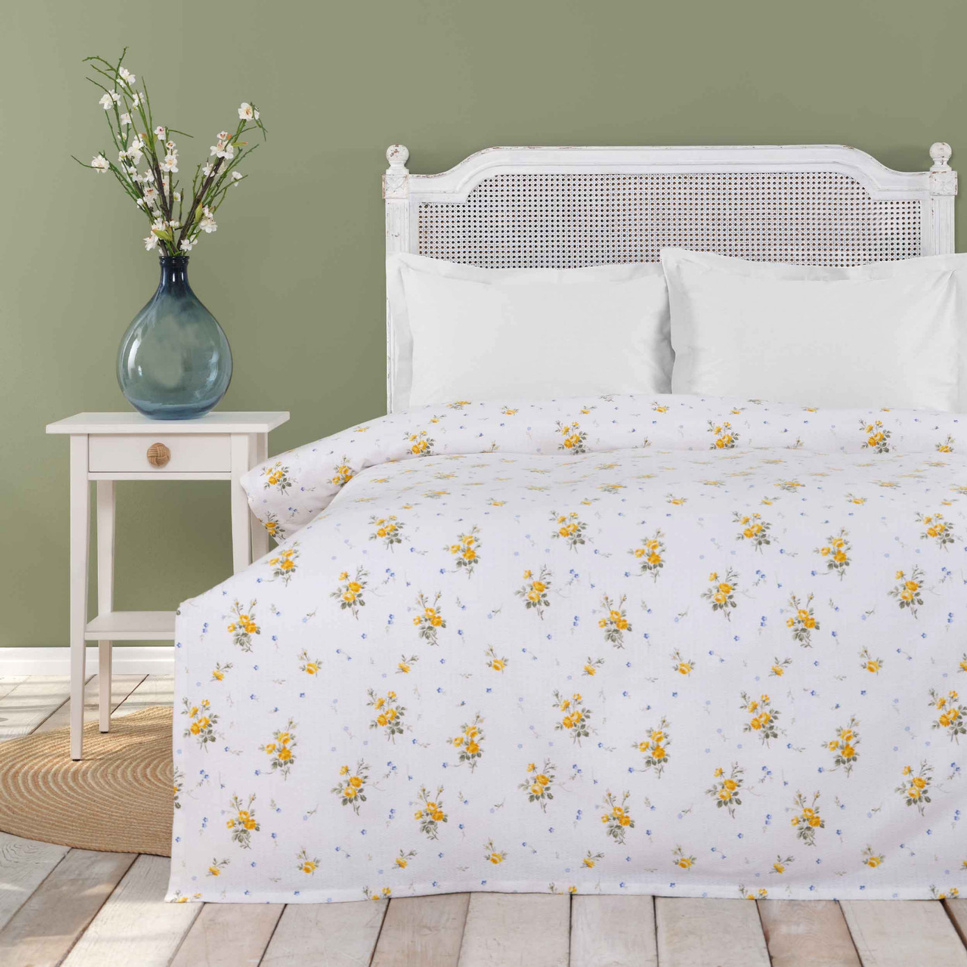 Karaca Home Matilda Yellow 100% Cotton Double Pique