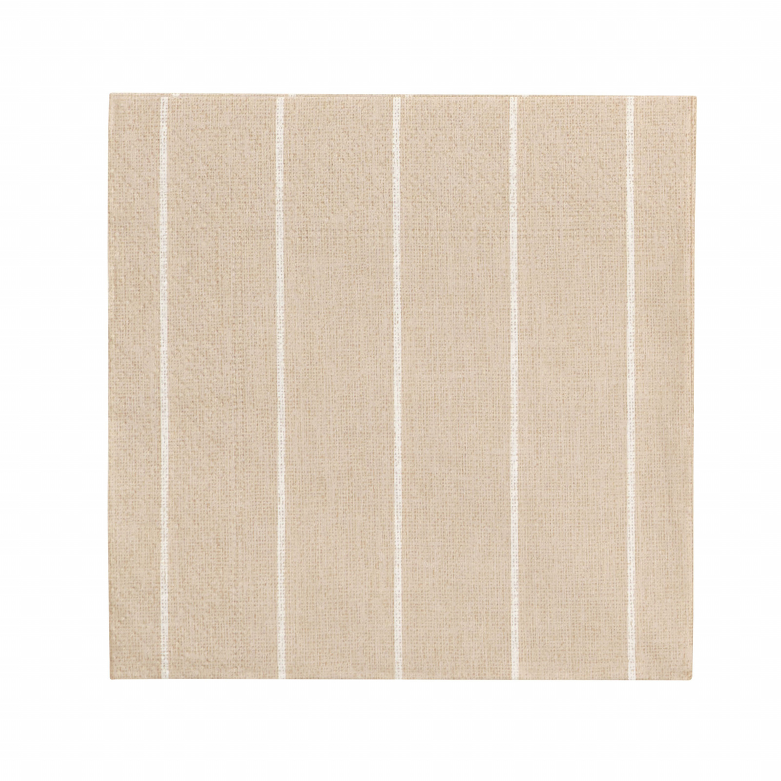 Karaca Home Cream Striped Paper Napkin 20 Pcs 24x24 Cm