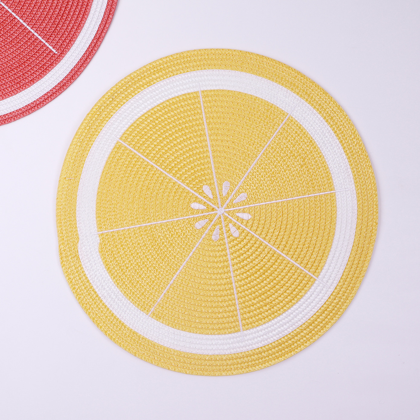 Karaca Home Lemon Placemat Set Of 2