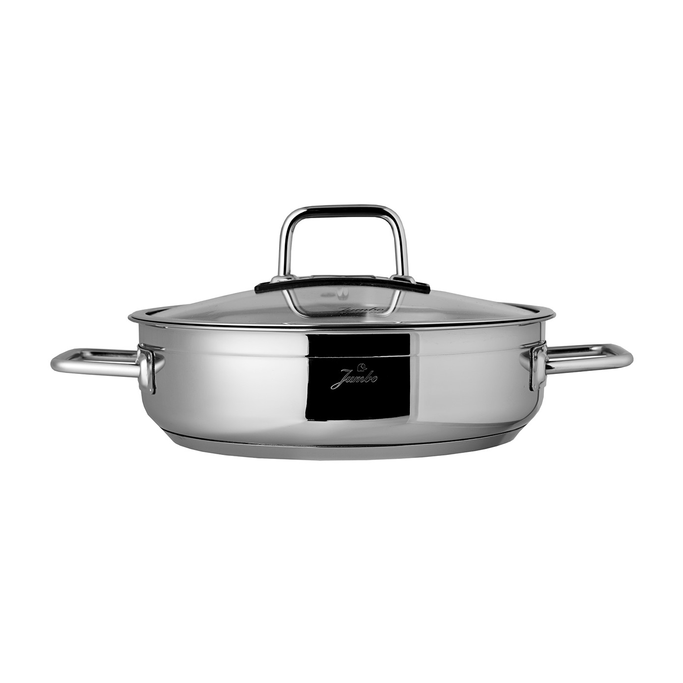 Jumbo Modena 8 Pieces Steel Cookware Set