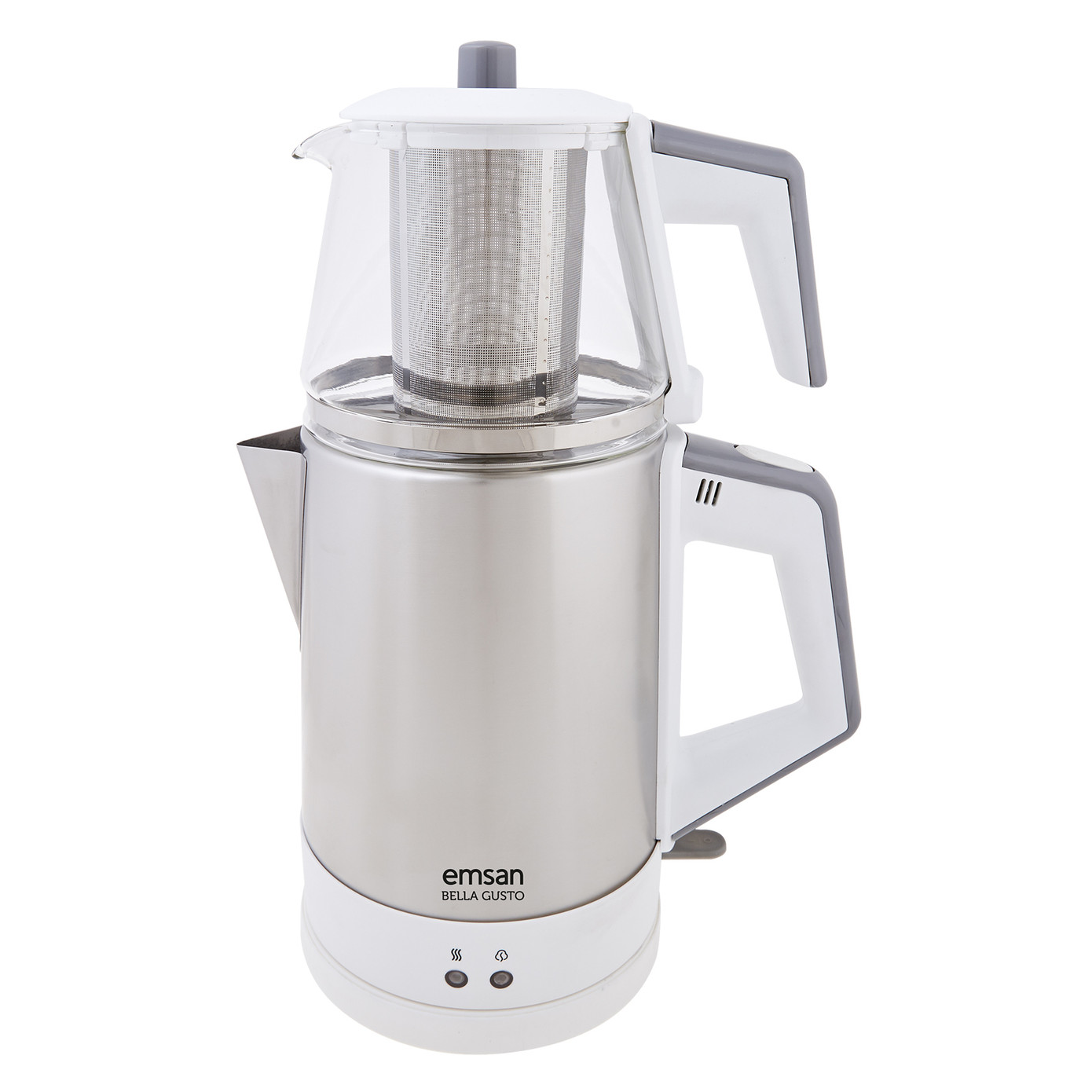 Emsan Bella Gusto Tea Maker Glass White