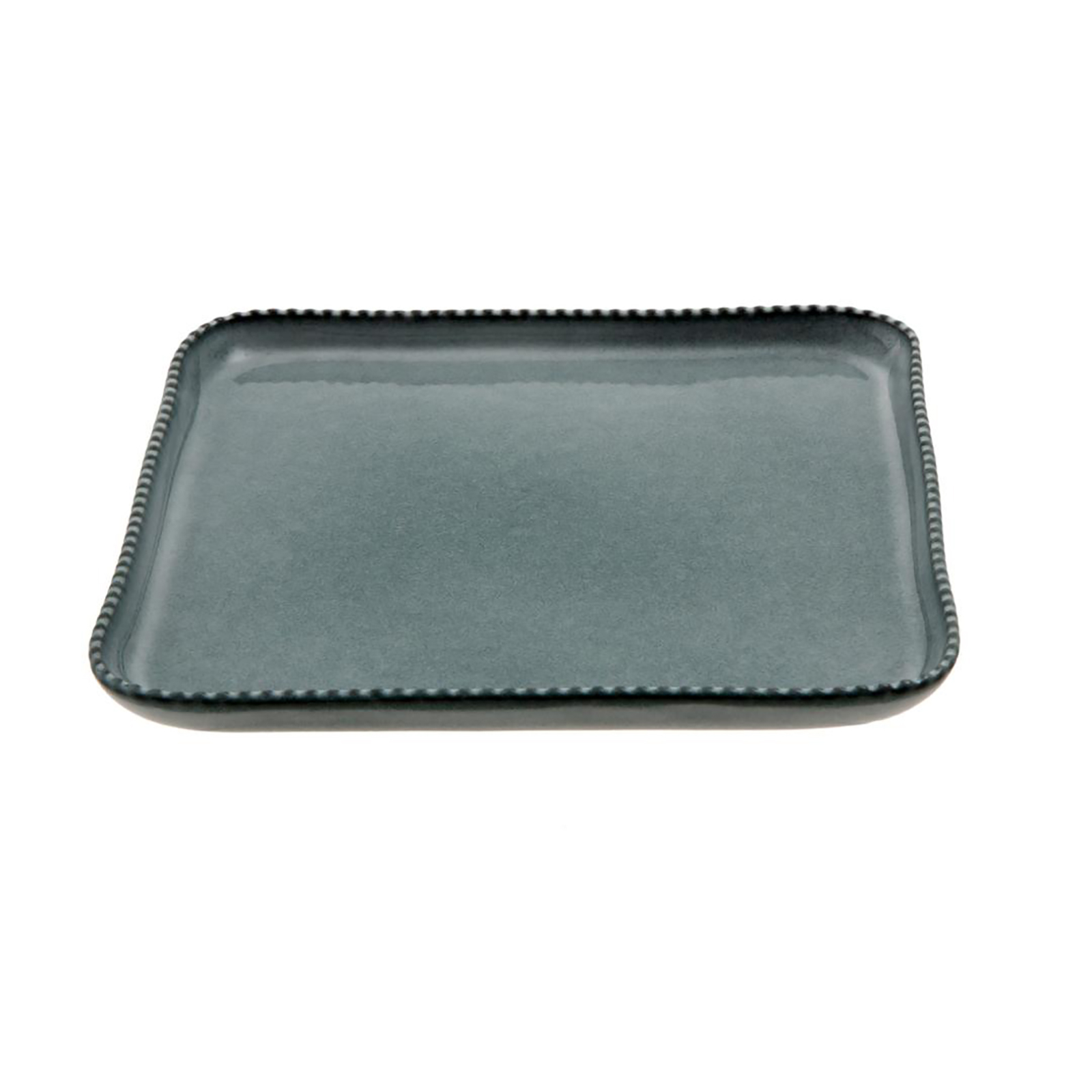 Jumbo Twin Blue Square Plate 20 Cm