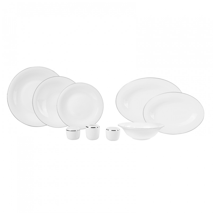 Karaca Fame Fine Pearl 58 Pieces Pearl Dinnerware Set For 12 Persons