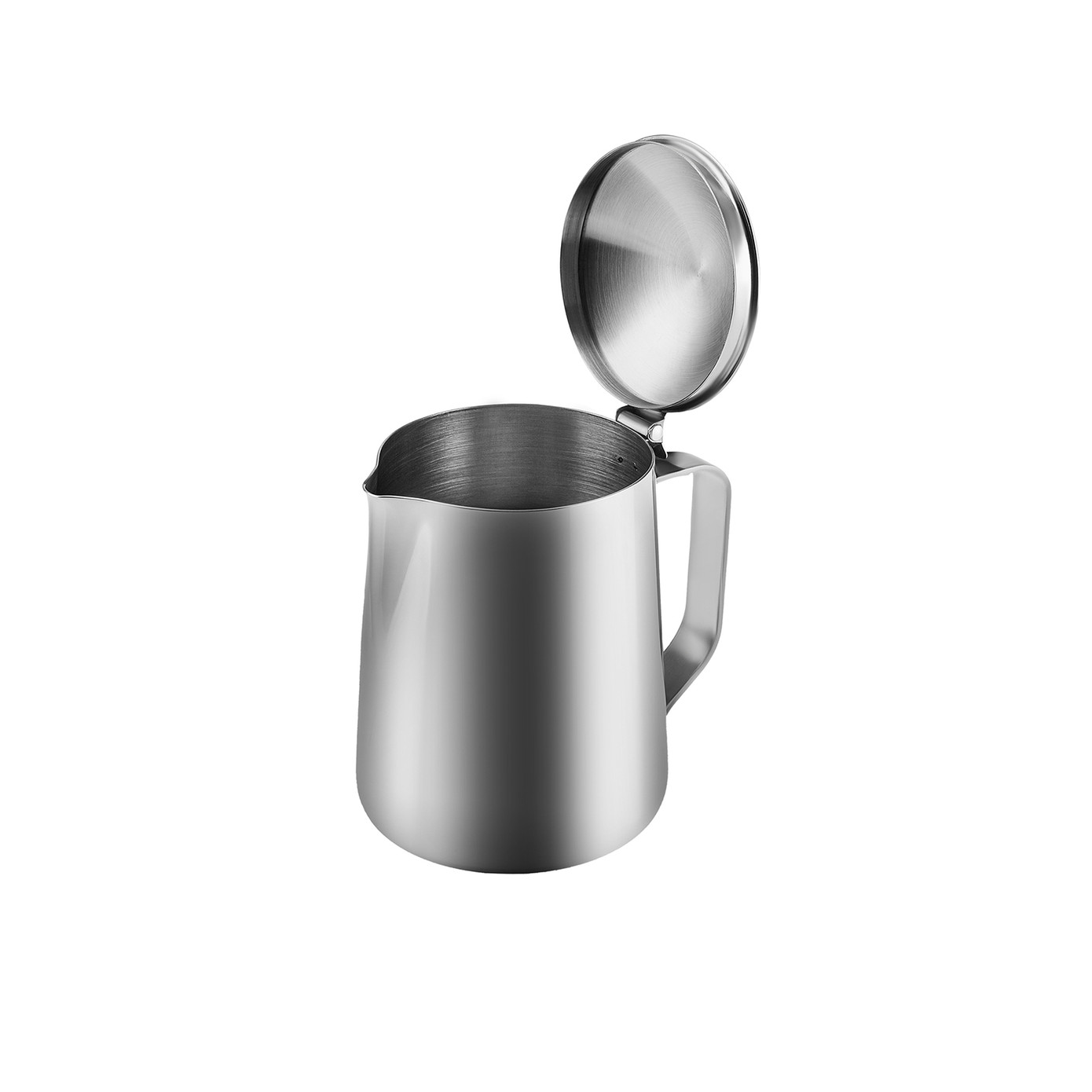 Karaca Barista Steel Milk Pot With Lid 1 Lt