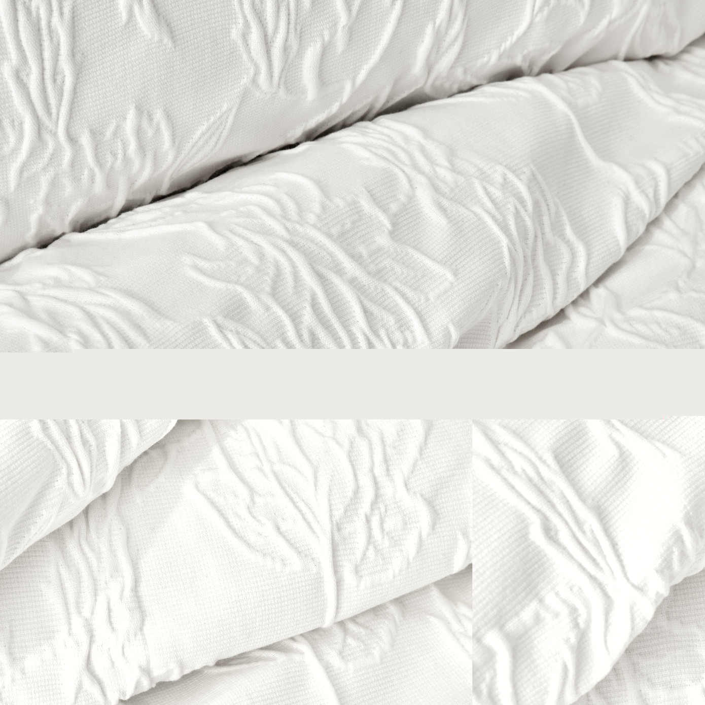 Karaca Home White Collection Tyra Double Bedspread White