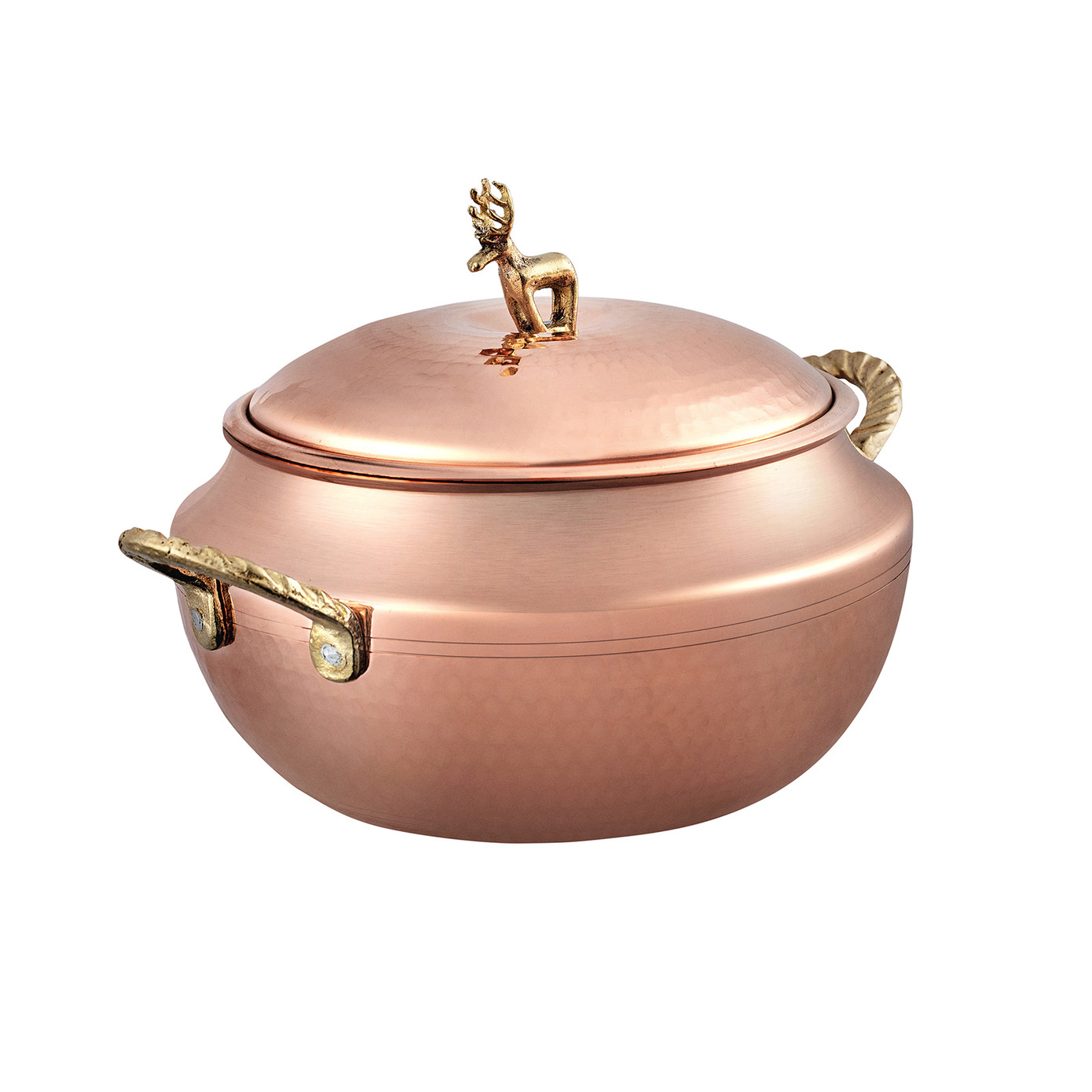 Karaca Alacahoyuk Copper Casserole Casserole 16 Cm