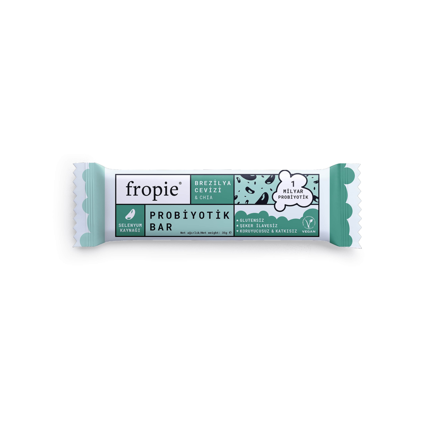 Fropie Probiotic Bar Coconut / Chia