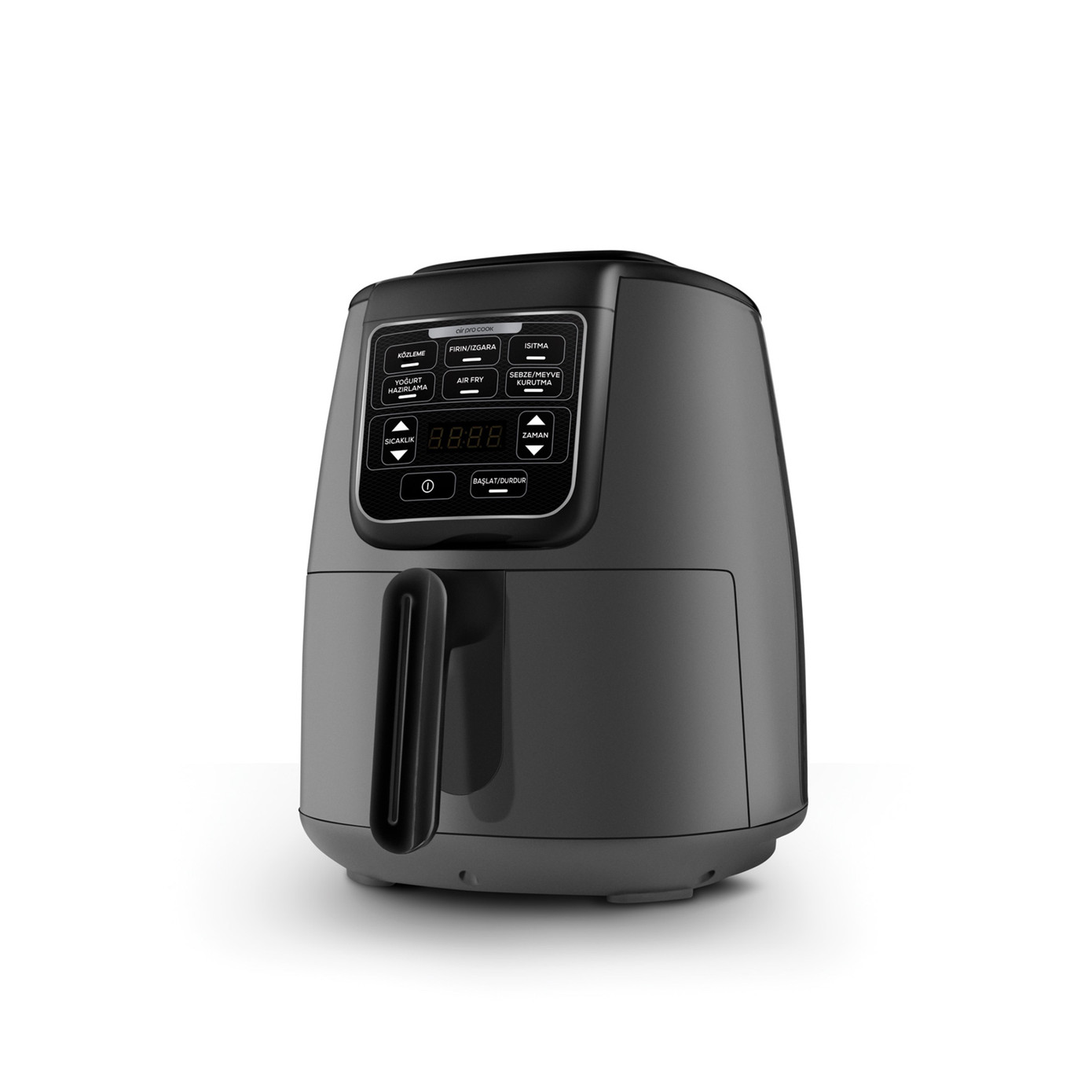 Karaca Air Pro Cook Ember XL Airfryer Space Gray Black