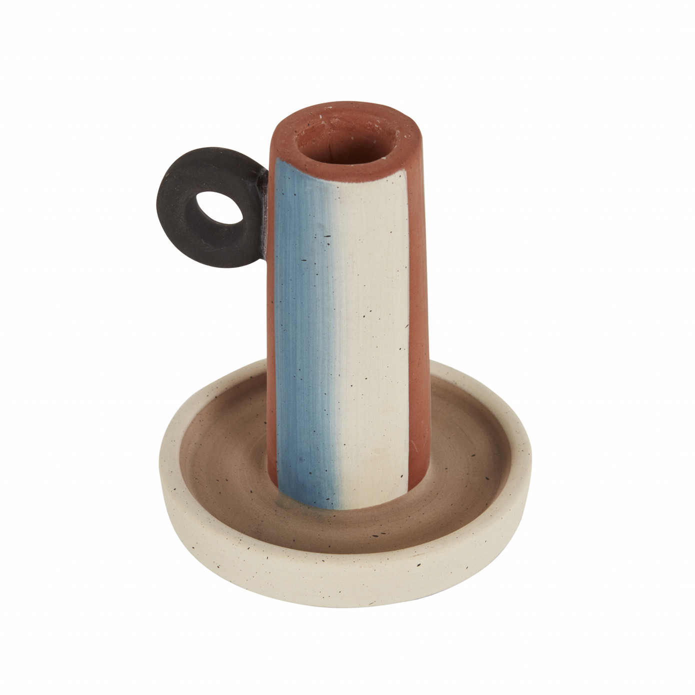 Karaca Home Simple Candlestick 9.6 Cm Brown