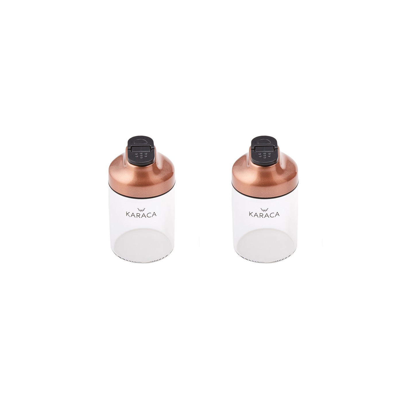 Karaca Dimple Copper Salt And Pepper Shaker 150 Ml