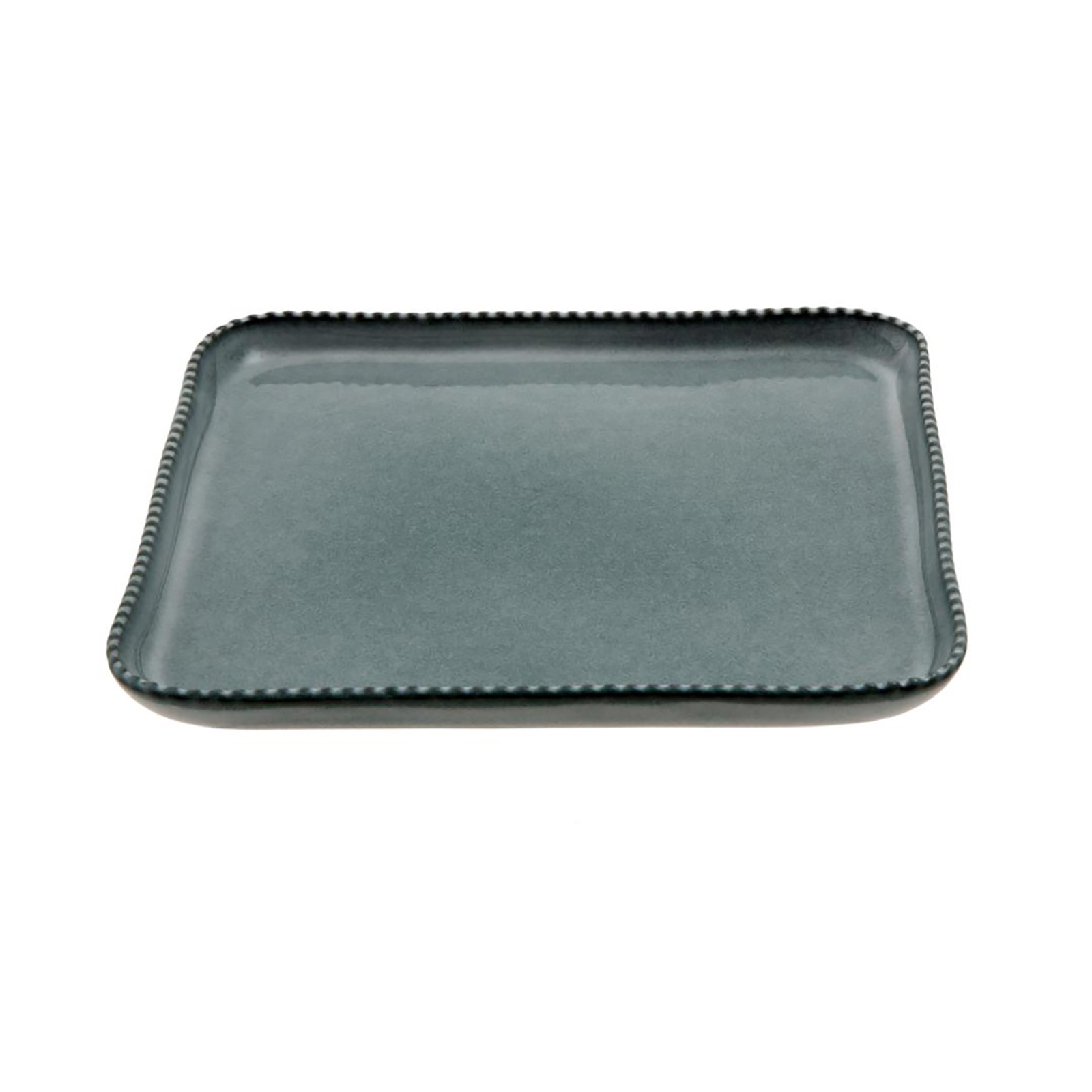 Jumbo Twin Blue Square Plate 36 Cm