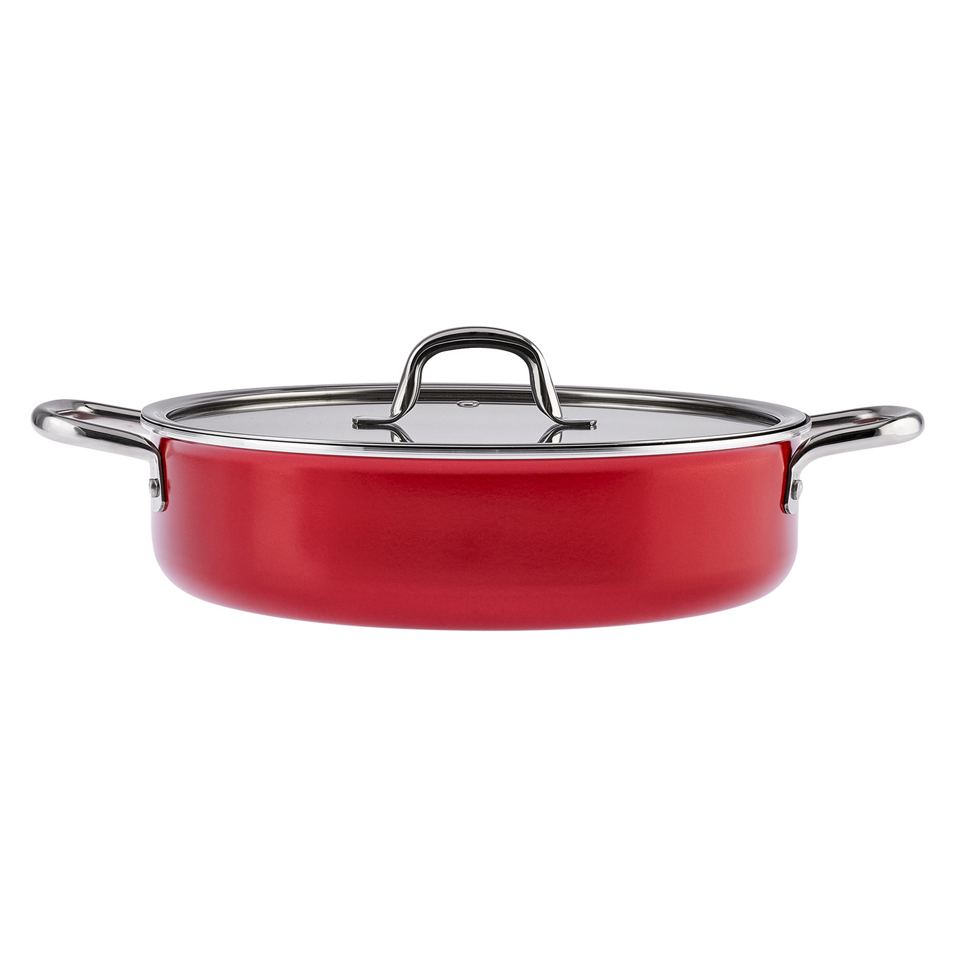 Emsan Master Class 7 Piece Cookware Set Red